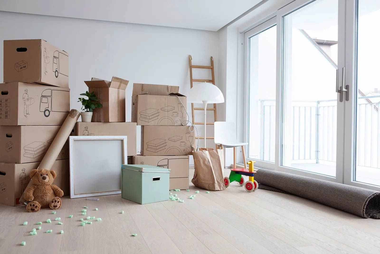 What needs to be done when moving house